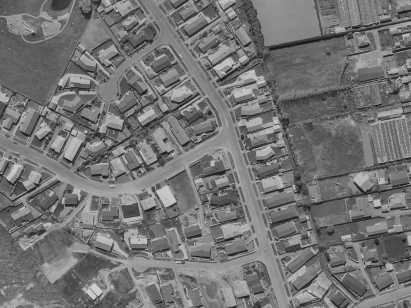 1 Gunns Crescent from the air, 1970-1974