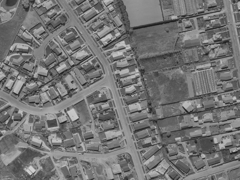 45 Landsdowne Terrace from the air, 1970-1974