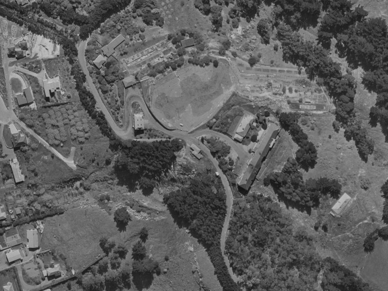 46R Major Aitken Drive from the air, 1970-1974