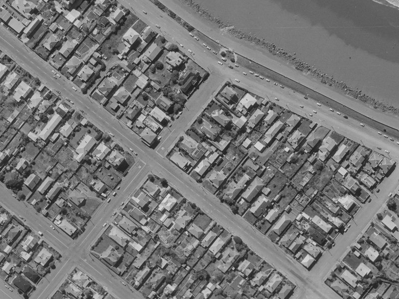 Beachville Road from the air, 1970-1974