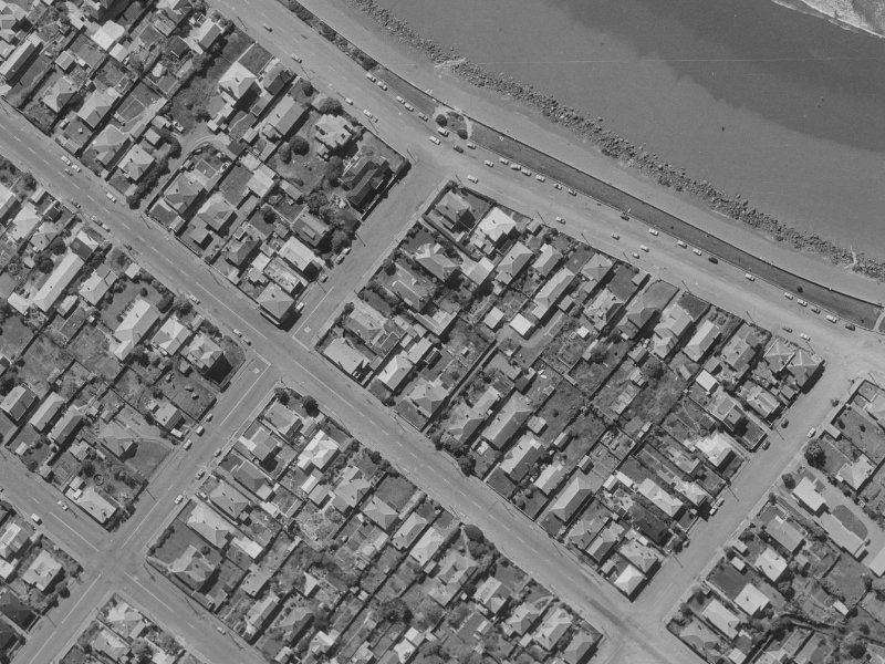 115B Nayland Street from the air, 1970-1974