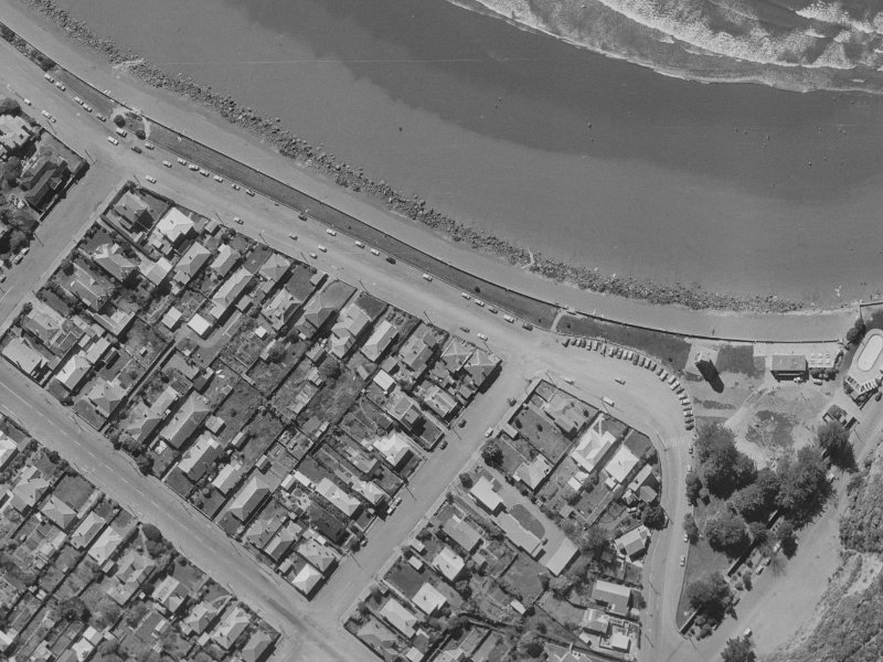 130A Esplanade from the air, 1970-1974