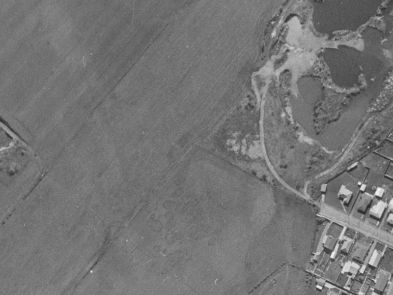 1 Brigham Drive from the air, 1970-1974