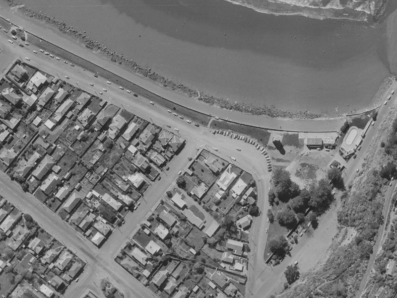 136 Esplanade from the air, 1970-1974