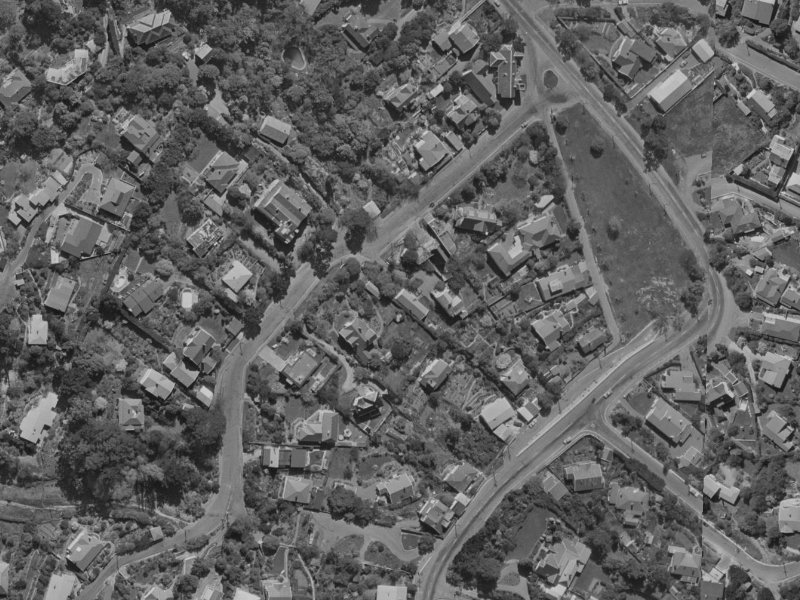 3A MacMillan Avenue from the air, 1970-1974