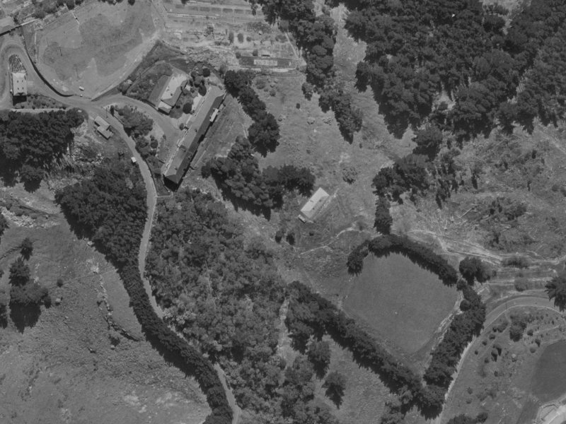 9 Runswick Lane from the air, 1970-1974