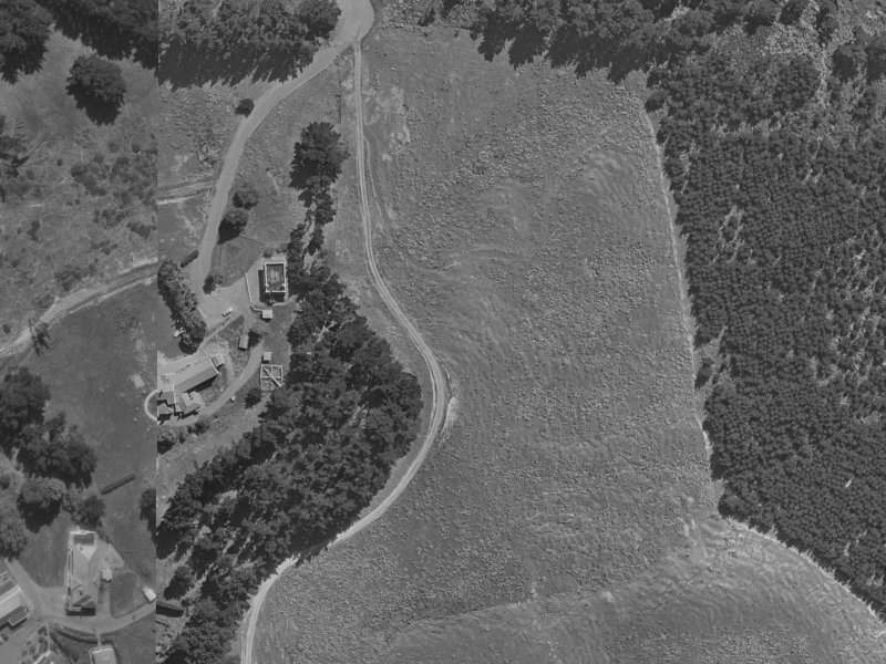 145 Huntsbury Avenue from the air, 1970-1974