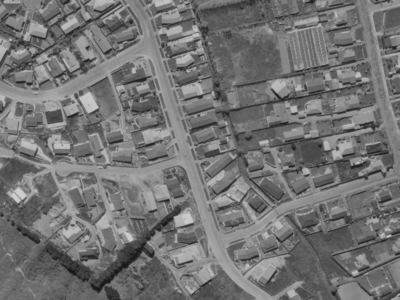 Landsdowne Terrace from the air, 1970-1974