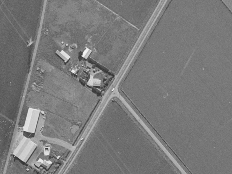 435 Springs Road from the air, 1970-1974