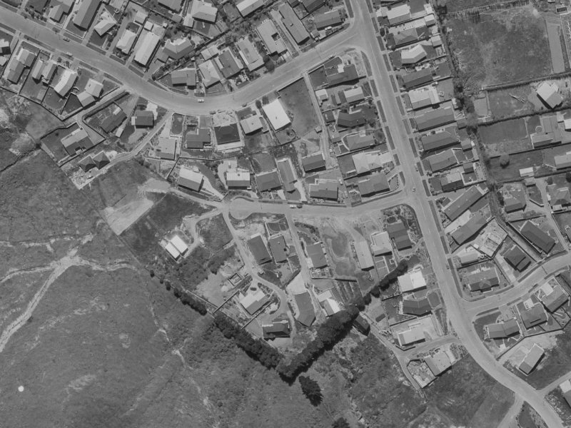 13 Roseneath Place from the air, 1970-1974