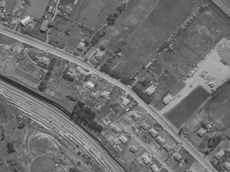 125 Port Hills Road from the air, 1970-1974