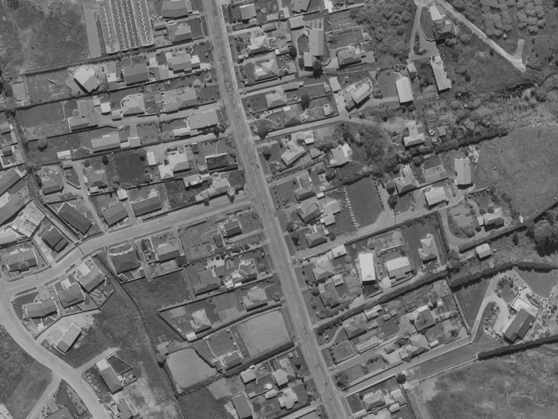 41 Bowenvale Avenue from the air, 1970-1974
