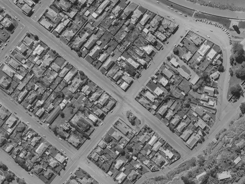129A Nayland Street from the air, 1970-1974