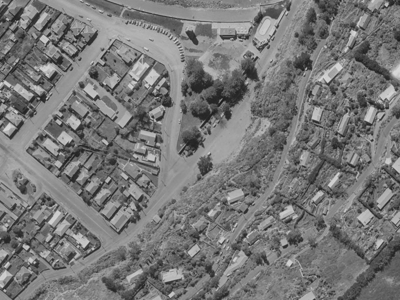 Heberden Avenue from the air, 1970-1974