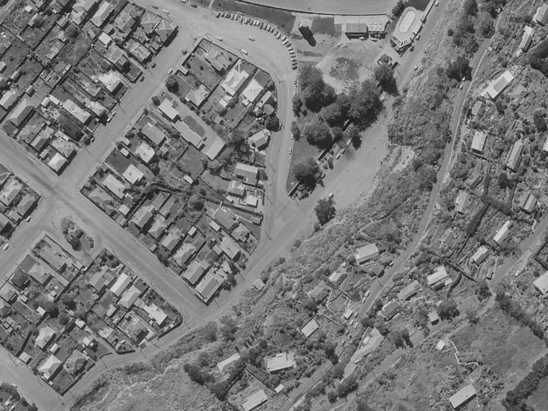 2A Heberden Avenue from the air, 1970-1974