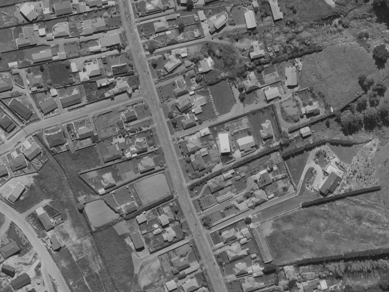 47 Bowenvale Avenue from the air, 1970-1974