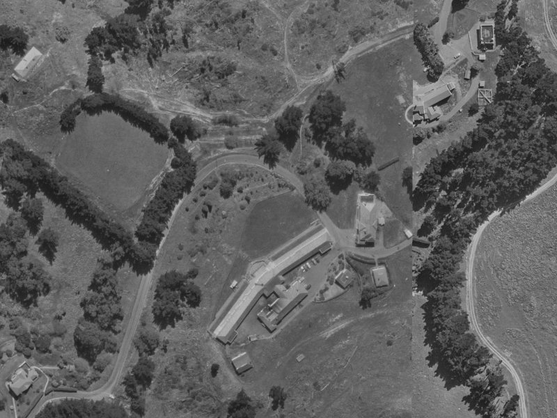 3–5 Kenmure Drive from the air, 1970-1974