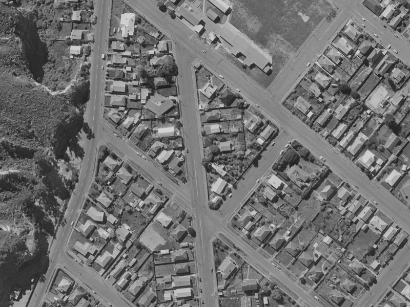 7 Whitfield Street from the air, 1970-1974