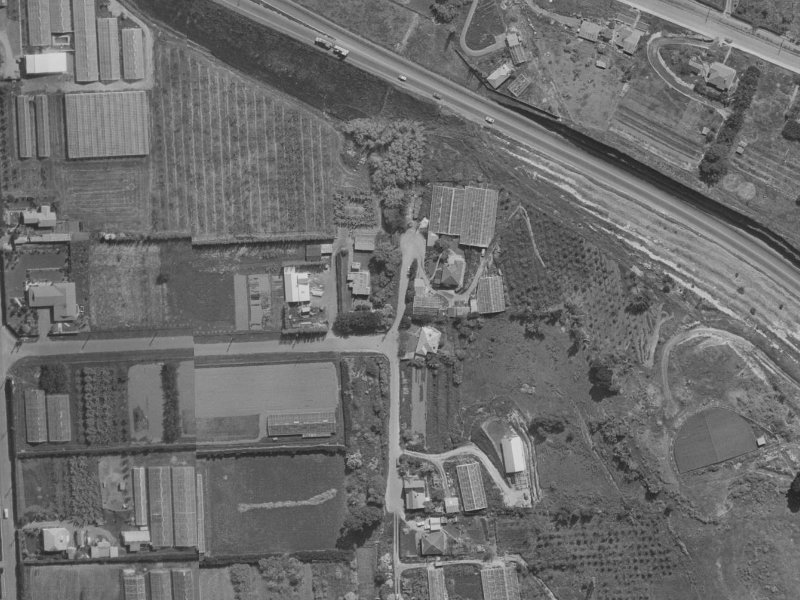 14-22 Butts Valley Road from the air, 1970-1974
