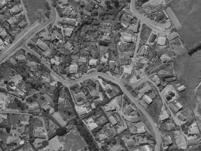 14 Kidson Terrace from the air, 1970-1974