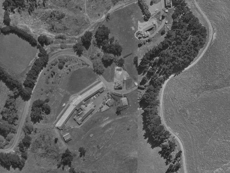 16 Kenmure Drive from the air, 1970-1974