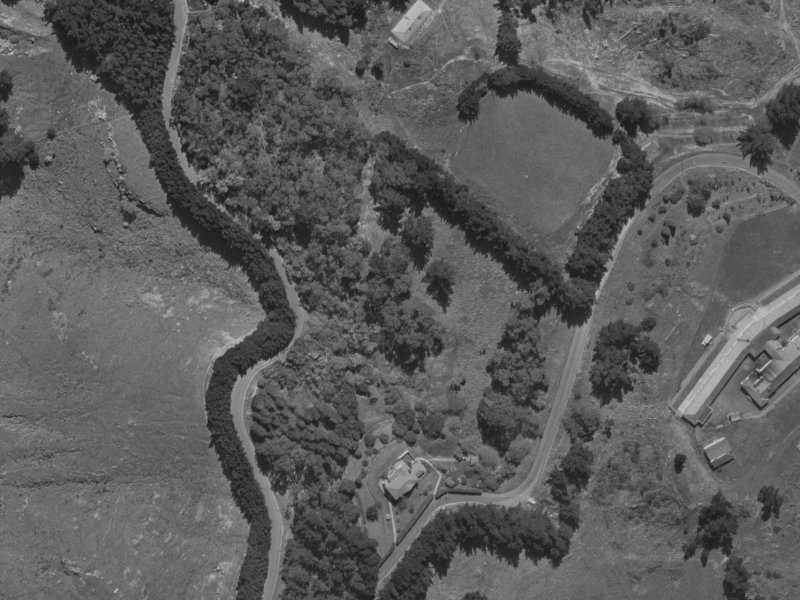 4 Runswick Lane from the air, 1970-1974