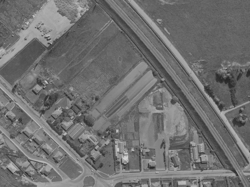16 Stedley Place from the air, 1970-1974
