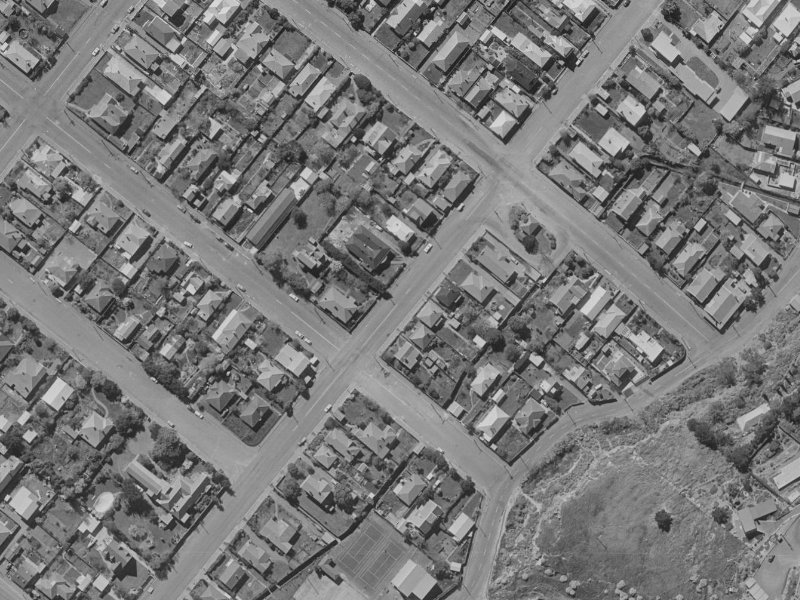 23 Head Street from the air, 1970-1974