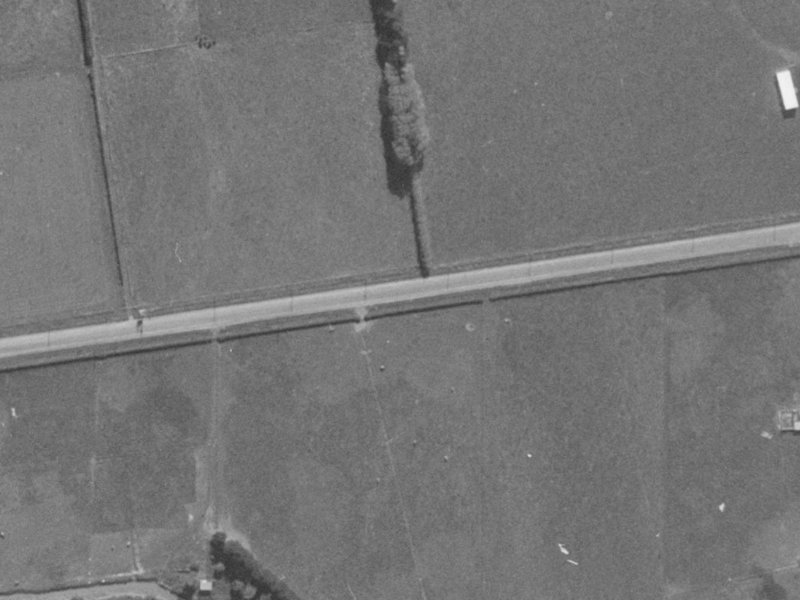 236 Cashmere Road from the air, 1970-1974