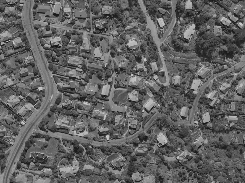 21A Gwynfa Avenue from the air, 1970-1974