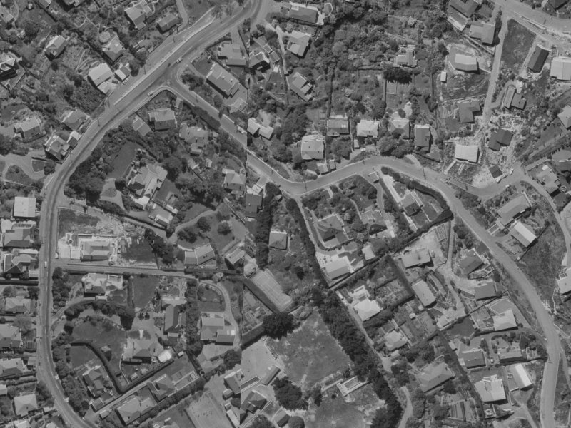 10 Kidson Terrace from the air, 1970-1974