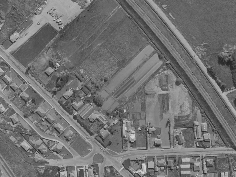 10 Stedley Place from the air, 1970-1974