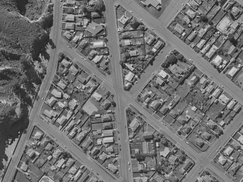 11 Arnold Street from the air, 1970-1974