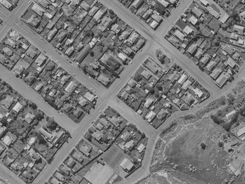 27 Head Street from the air, 1970-1974