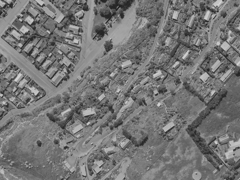 52 Scarborough Road from the air, 1970-1974