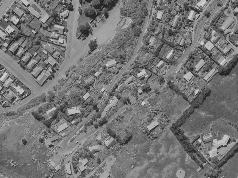 51 Scarborough Road from the air, 1970-1974