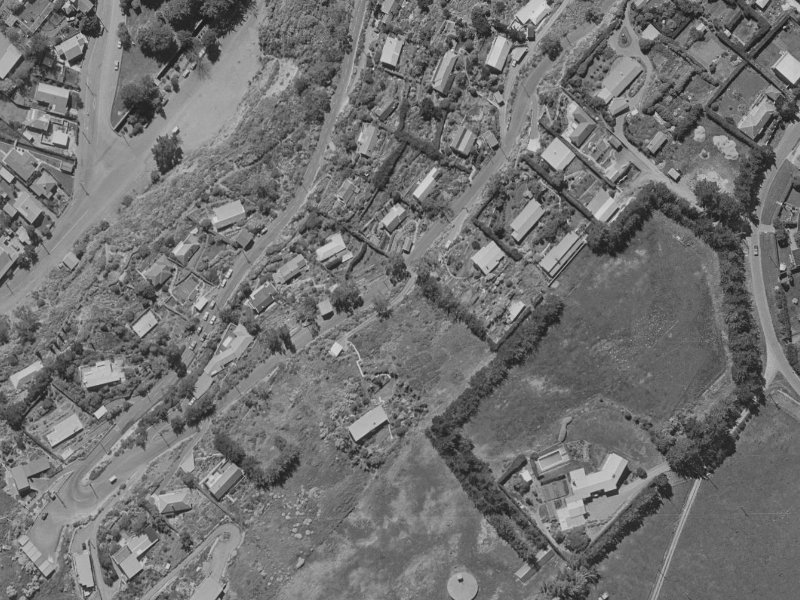 93 Scarborough Road from the air, 1970-1974