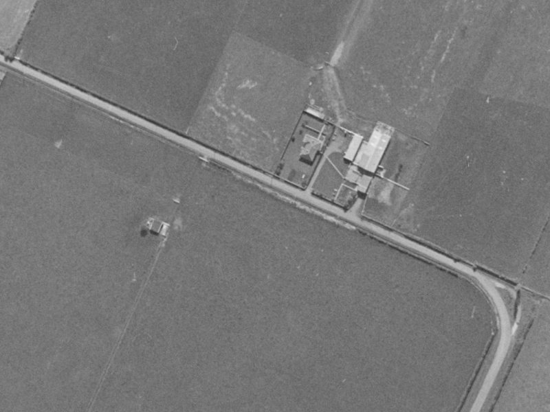70 Milns Road from the air, 1970-1974