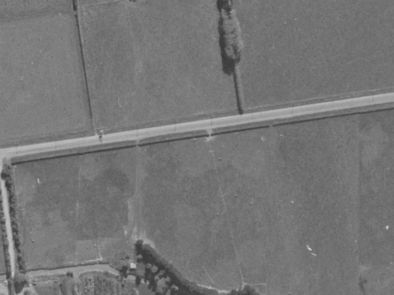 239 Cashmere Road from the air, 1970-1974
