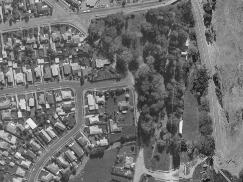 1 Hurunui Street from the air, 1970-1974