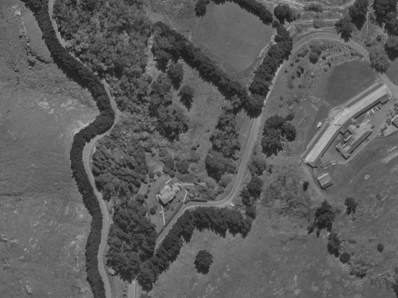 91–99 Major Aitken Drive from the air, 1970-1974