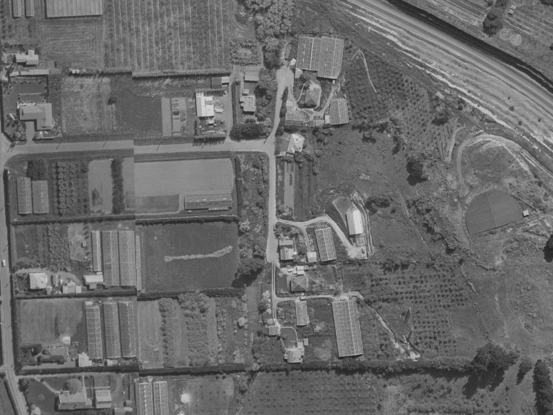 19 Butts Valley Road from the air, 1970-1974