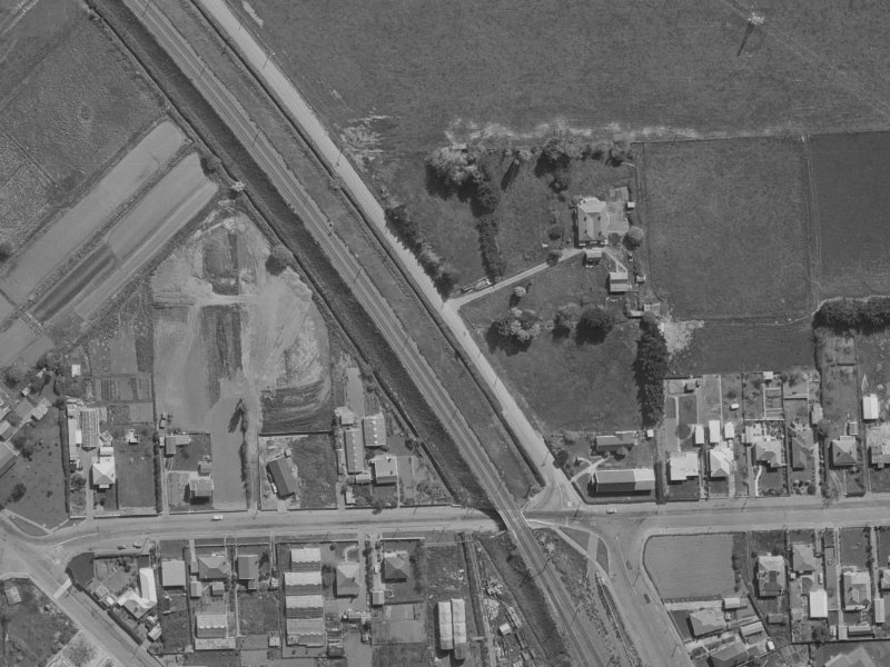 17 Truscotts Road from the air, 1970-1974
