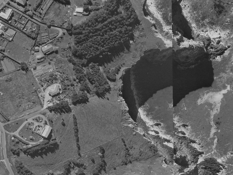 20 Smugglers Cove from the air, 1970-1974