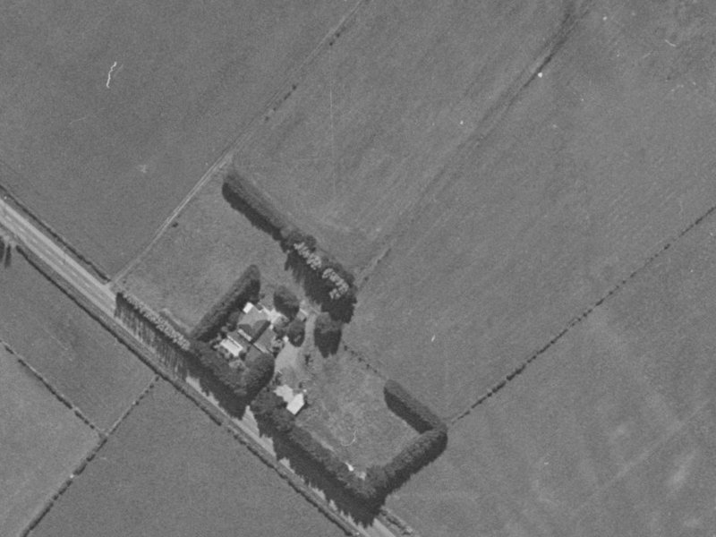 58E Patterson Terrace from the air, 1970-1974