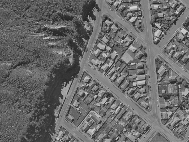 3 Denman Street from the air, 1970-1974