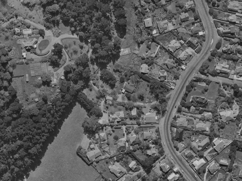 Lady Polson Lane from the air, 1970-1974