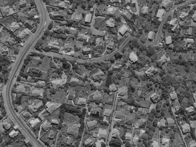 39 MacMillan Avenue from the air, 1970-1974