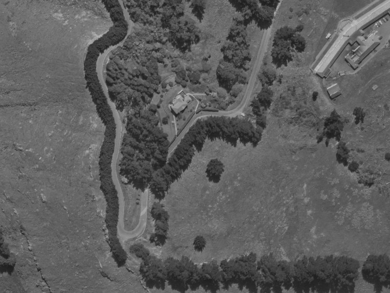 Yelverton Place from the air, 1970-1974