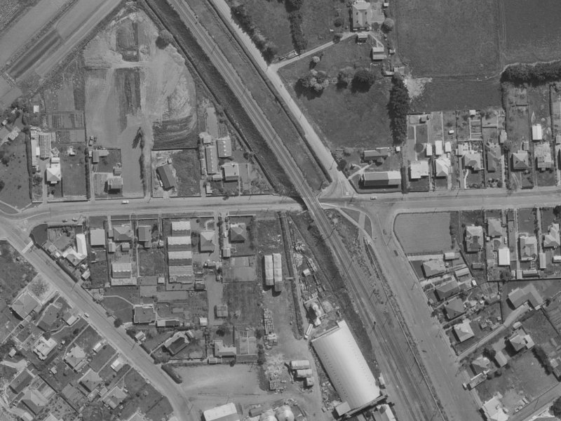 57 Martindales Road from the air, 1970-1974